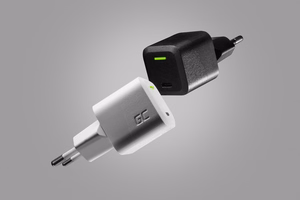 USB įkroviklis Green Cell PowerGaN 33W PD 3.0 QC 3.0 1x USB-C juodas