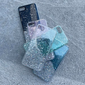 Wozinsky Star Glitter блестящий чехол для Xiaomi Mi 11 чёрный