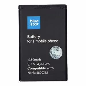 Baterija Nokia 5800 XM / C3-00 / N900 / X6 / 5230 / Lumia 520 / 525 1350 mAh Blue Star Premium