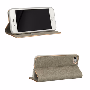 Vennus Book Case with frame for Huawei P8 Lite *** (2017) / P9 Lite *** (2017) grey