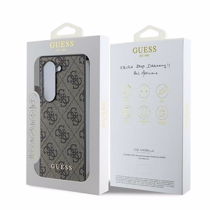 Guess 4G Dėklas telefonui Samsung Galaxy Z Fold 6 - Ruda