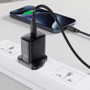USB laidas Acefast C16-03 USB-C į USB-C 1.2m juodas