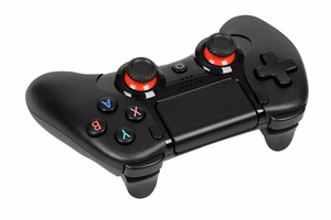 iBox IGP4 игровой геймпад чёрный Bluetooth аналоговый/цифровой Android, ПК, PlayStation 4, iOS