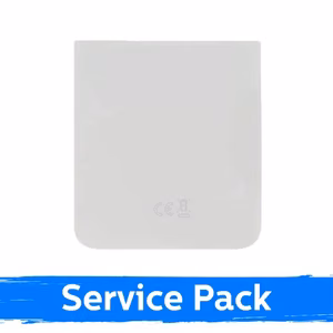 Galinis dangtelis skirtas Samsung F761 Z Flip7 FE / White / (Service Pack)