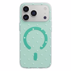 Bubble Dots Mag case for Samsung S26 Ultra green