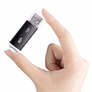 SILICON POWER Blaze B02 USB atmintinė 64 GB USB Type-A 3.2 Gen 1 (SP064GBUF3B02V1K) juoda
