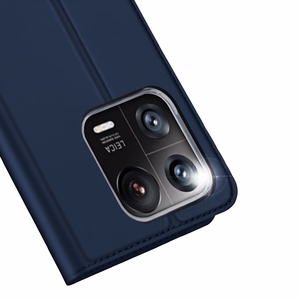 Чехол Dux Ducis Skin Pro для Xiaomi 13 Pro с подставкой для бумажника с флип-картой синий