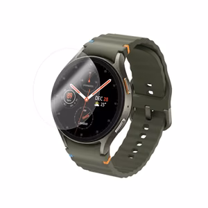 Fixed apsauginis grūdintas stiklas, skirtas išmaniajam laikrodžiui Samsung Galaxy Watch 7 (40mm), 2 vnt., skaidrus