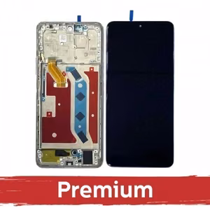 LCD дисплей совместимый с Huawei Honor Magic4 Lite (Honor X9 5G) с рамкой / Titanium Silver / OEM