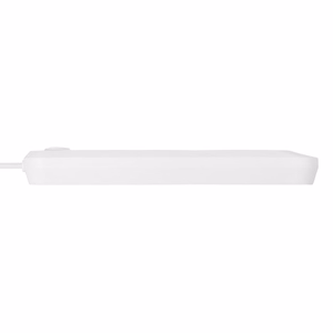 Maclean elektros paskirstytuvas, 5 lizdai + 3xUSB prailginimo laidas, 110–240 V kintama srovė, 50/60 Hz, 2,1 A, maks. 2500 W, 1,5 m, baltas, MCE395 W