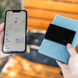 Bluetooth-трекер MiLi MiCard HD-P16-C для Apple Find My, чёрный