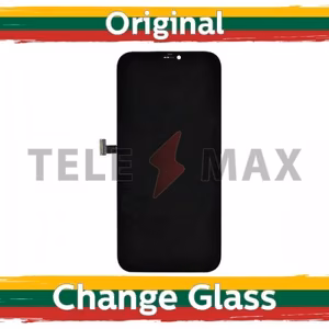 LCD Display Compatible With iPhone 12 Pro Max Black Original (Renewed: Telemax)