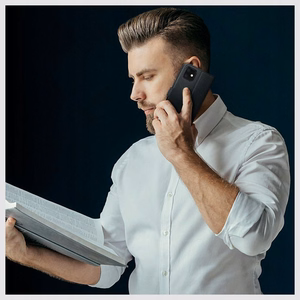 Tech-Protect Wallet dėklas telefonui Samsung Galaxy XCover 7 - juodas