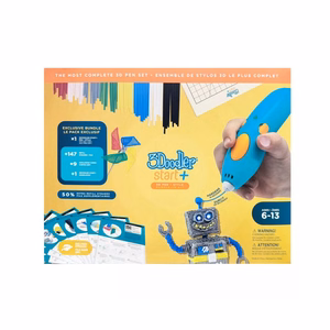 3Doodler Start Plus Costc išplėstas komplektas 3D rašiklis 0.77 mm turkio