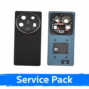 Xiaomi 14 Ultra galinis dangtelis, juodas (gamintojo serviso pakuotė)