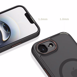 Tech-Protect MagCam Dėklas for iPhone 16E / 17E - Semi-skaidrus