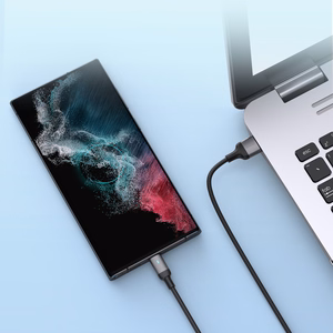 Joyroom Extraordinary Series A10 USB-A / USB-C 3A кабель 1.2 m - чёрный