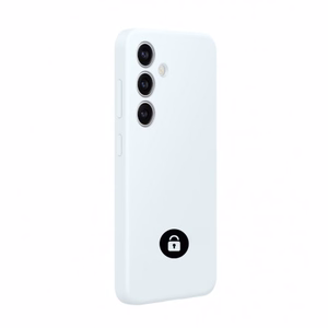 Telefono dėklas Silicone Cover Samsung A336 A33 5G / baltas / pakuotėje