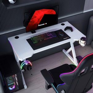 Huzaro Hero 2.3 RGB žaidimų stalas baltos