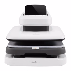 HTVRONT Auto 2 Digit Heat Transfer Press (White)
