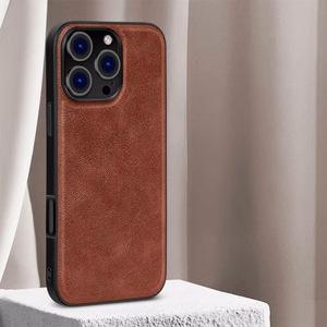 Telefono dėklas X-Level „Earl III Collection“ skirtas Apple iPhone 17 Pro Max rudas