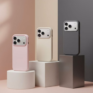 Dėklas skirtas iPhone 15 PRO Forcell F-Protect Frame Premium suderinamas su Magsafe senovinė balta
