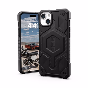 UAG Monarch Pro dėklas su MagSafe iPhone 15 Plus - juodas anglies