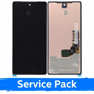 LCD Display for Google Pixel 7A Black with Frame (Service Pack)