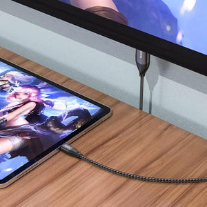 Кабель Hoco UA16 Type-C - HDMI 2.0м серый