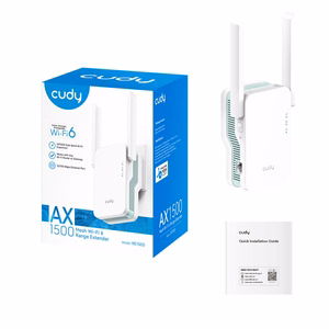 CUDY RE1500 tinklo „Wi-Fi 6“ signalo stiprintuvas