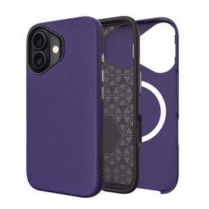 Dėklas Perfectionists Triangle Mag Case Apple iPhone 11 violetinis