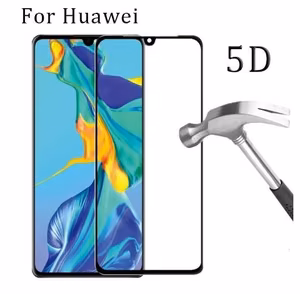 Grūdintas stiklas 5D Full Glue Huawei Mate 30 Pro 0.18mm lenktas bulk