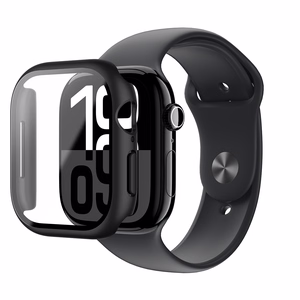 AmazingThing Radix stiklinis dėklas laikrodžiui Apple Watch 42 mm - juodas