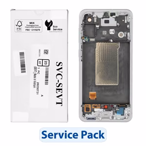 ServicePack LCD Ekranas SAMSUNG A56 5G A566B - pilka GH82-36829B
