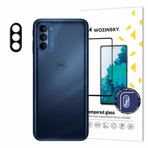 Wozinsky pilnas kameros stiklas 9H grūdintas kameros stiklas Motorola Moto G41 telefonui