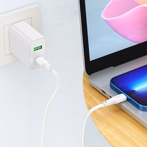 Кабель Hoco X93 60W USB-C на USB-C 1.0m белый