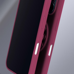 Silikoninis Stick dėklas for iPhone 16 6,1" kaštoninė