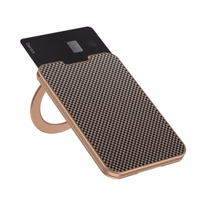 Benks Wallet Magnetic ArmorGo Kevlar Stand Auksinė