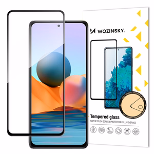 Wozinsky Super Durable Full Glue закалённое стекло на весь экран с рамкой Case Friendly для Xiaomi Redmi Note 12 Pro+ / Note 12 Pro / Note 12 5G / Note 12 / Xiaomi Redmi Note 10 Pro / Xiaomi 12T / 12 T Pro / Mi 11i / Mi 11T / Mi 11T Pro / POCO F3 / POCO X