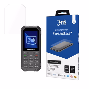 Apsauginis stiklas 3mk FlexibleGlass skirta MyPhone Hammer 6