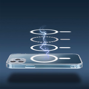 TFO Anti Shock 1,5 mm Mag dėklas, skirtas iPhone 17 Pro 6,3″ / iPhone 18 Pro 6,3″, su kameros apsauga – skaidrus ir baltas