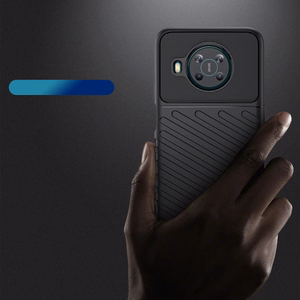 Thunder Case гибкий бронированный чехол для Nokia X100 чёрный