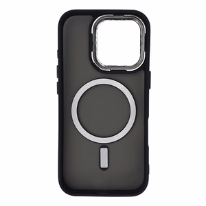 Чехол Fashion (MagSafe) для iPhone 17 Pro чёрный