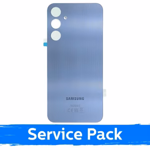 Galinis dangtelis suderinamas su Samsung A256 A25 5G / Optimistic Blue / (Service Pack)