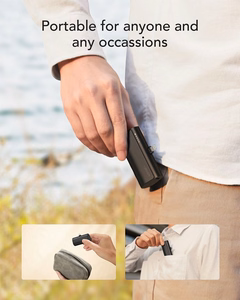 Powerbank Veger PlugOn (W0556P) PD QC3.0 3A 20W 5000 mAh with a built-in connector Lightning black
