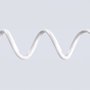 Dudao L25SX 30W USB-C - Lightning Cable with Soft Silicone Braid 2m - White