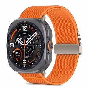 Tech-Protect Nylon Clasp strap for Samsung Galaxy Watch Ultra 47 mm – orange