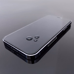 LCD apsauginis stikliukas "Wozinsky 5D Full Glue" Apple iPhone 15 Pro pritaikytas dėklui juodas