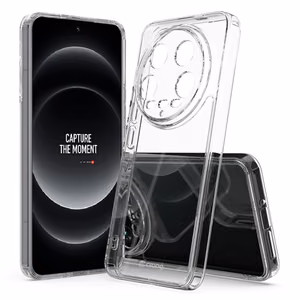 Crong Crystal Shield Cover dėklas, skirtas Xiaomi 14 Ultra, skaidrus