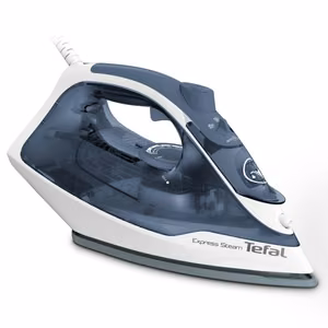 Tefal FV2837E0 – 2400 W steam iron, 150 ml, 35 g/min, blue/white